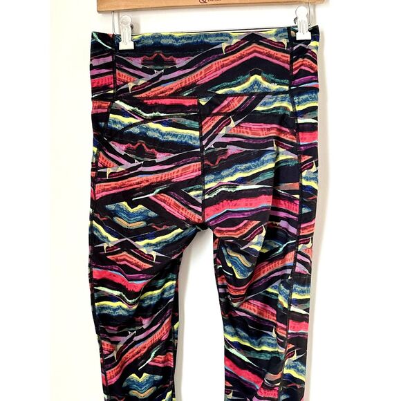 Adidas Psychedelic Training Leggings fits Small - Medium h35 - Picture 6 of 13